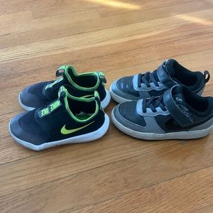 Used size 9c Nike sneakers